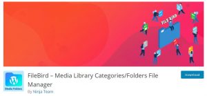 filebird media library categories