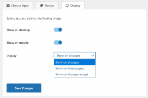 Positioning Click to Chat Widget for WordPress