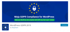 WordPress GDPR Compliance 2019