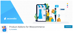 Product addons for WooCommerce single product page