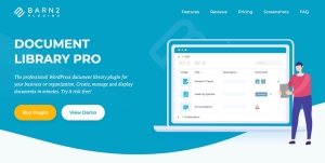 Barn2 Document Library Pro for WordPress