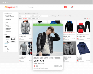 AliExpress store front