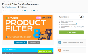 xforwoocommerce product filter