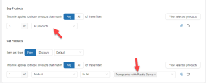 buy rule configuration